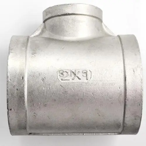 

2"X1"X2" Female Tee Threaded Reducer Pipe Fitting Stainless Steel 304 NPT NEW