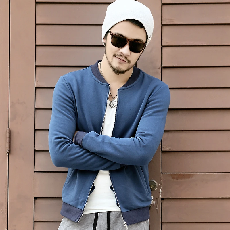 Sudadera con capucha de para hombre, abrigo con cremallera de piloto, ropa deportiva, prendas de vestir al estilo los Santos, sólido, a la moda, Invierno|mens sportswear|sweatshirt jacketmen sweatshirt - AliExpress