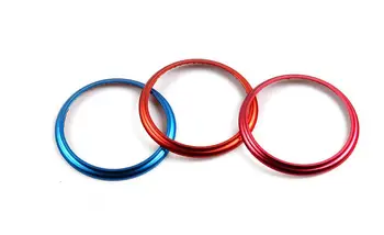 

2pcs Car AC Air Outlet Ring Frame Air Conditioning Cover AC Vent Trim Circle Stickers For SUBARU BRZ Toyota 86 GT86 Accessories