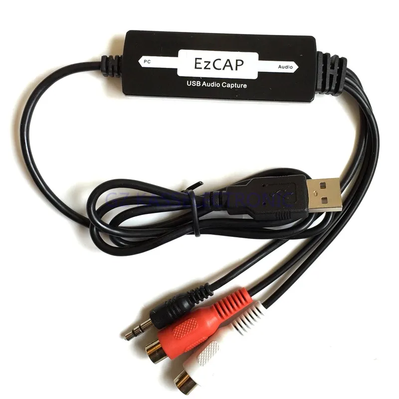 Новинка 2017 Аудиозапись 3 5 мм RCA RL к USB поворотная виниловая кассета LP в MP3 CD