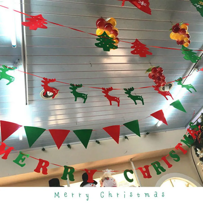 

Asipartan Christmas Banner Wall Hangings Christmas Ornaments Pendant Xmas Ornaments Merry Christmas Decorations for Home