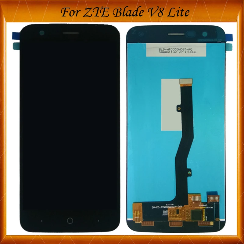 

100% Tested OK For ZTE Blade V8 Lite LCD Display + Touch Screen Digitizer Assembly Replacement With/Without Frame IN Stock