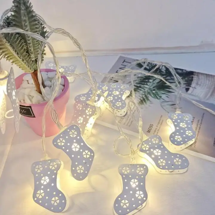 

Christmas roon decoration LED lamp string decorative lamp string light 2 m 10 lamp battery box