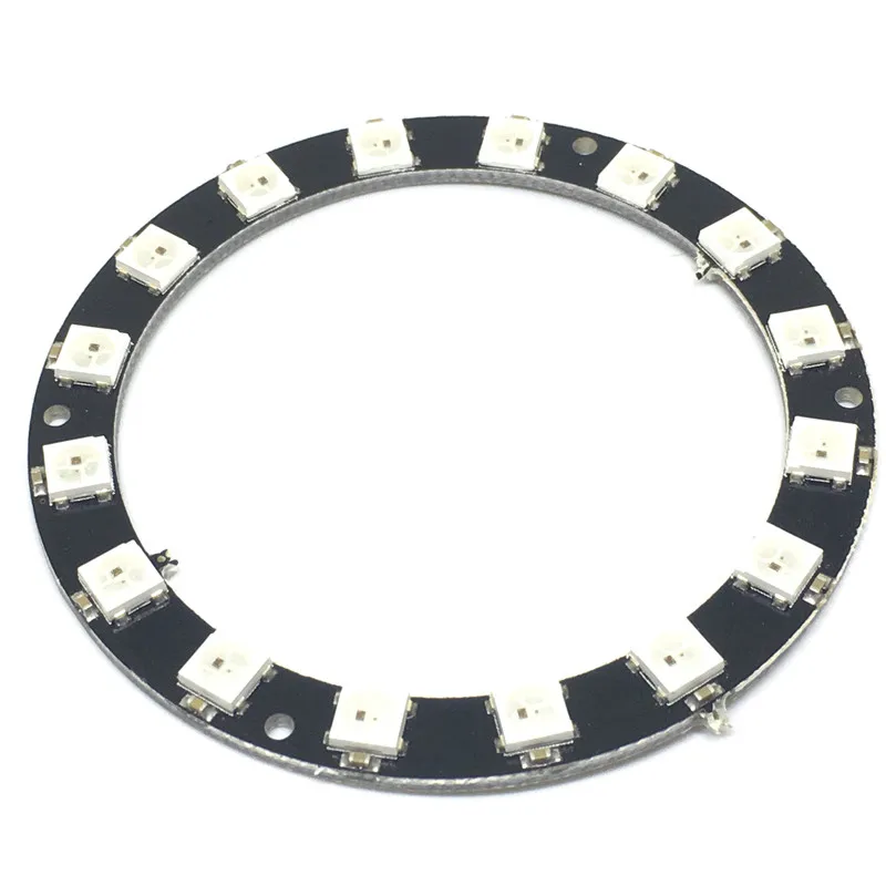 

CJMCU 16 Bit WS2812 5050 RGB LED full-color built-in driving lights Round development board
