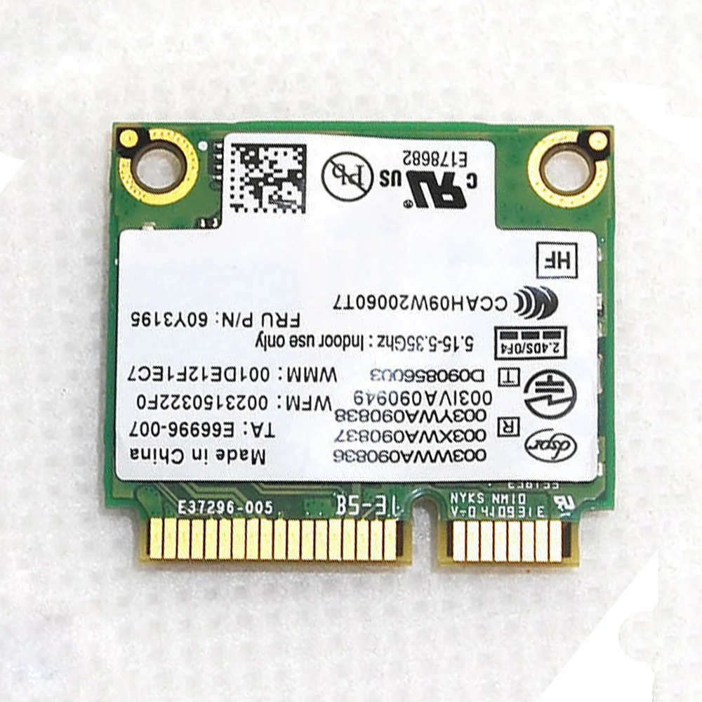 Dell Vostro Wireless N Card V13 1014 1015 1088 1320 1520 1720 Dual Band WIFI