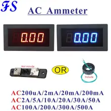 YB5135B LEVOU Medidor de Corrente AC 100A 200A 300A 500A AC Amperímetro AC 200uA 2mA 20mA 200mA 5A 10A 20A 50A Amp Medidor de Painel Ampere Medidor