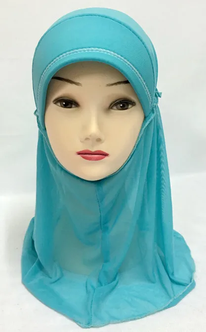 Детский хиджаб для девочек 12 цветов головной убор шали|islamic hijab caps|islamic hatshawl hat |
