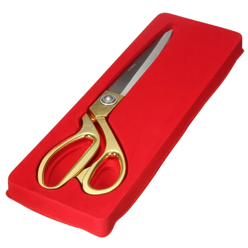 10.5" Gold Sewing Scissor Trimming Shears Cross Stitch Stainless Steel Tailor Scissor