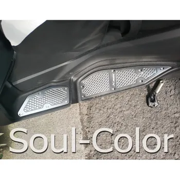 

New Motorcycle Accessories Step footpads Pedal Plate Cover For XMAX 300 X-MAX 250 300 2017-2018 17 18