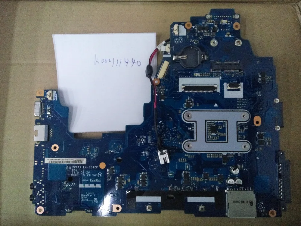 LA 6842P K000111440 HM55 C660 Протестировано системой lap материнская плата|Печатные платы| |