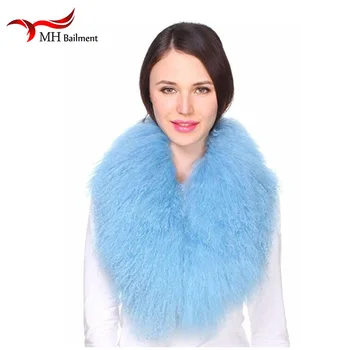 

Women Neck Bandana shawl Real Fur Collar scarves New High Quality Beach Wool Collar poncho for Coat winter luxury brand scarfs