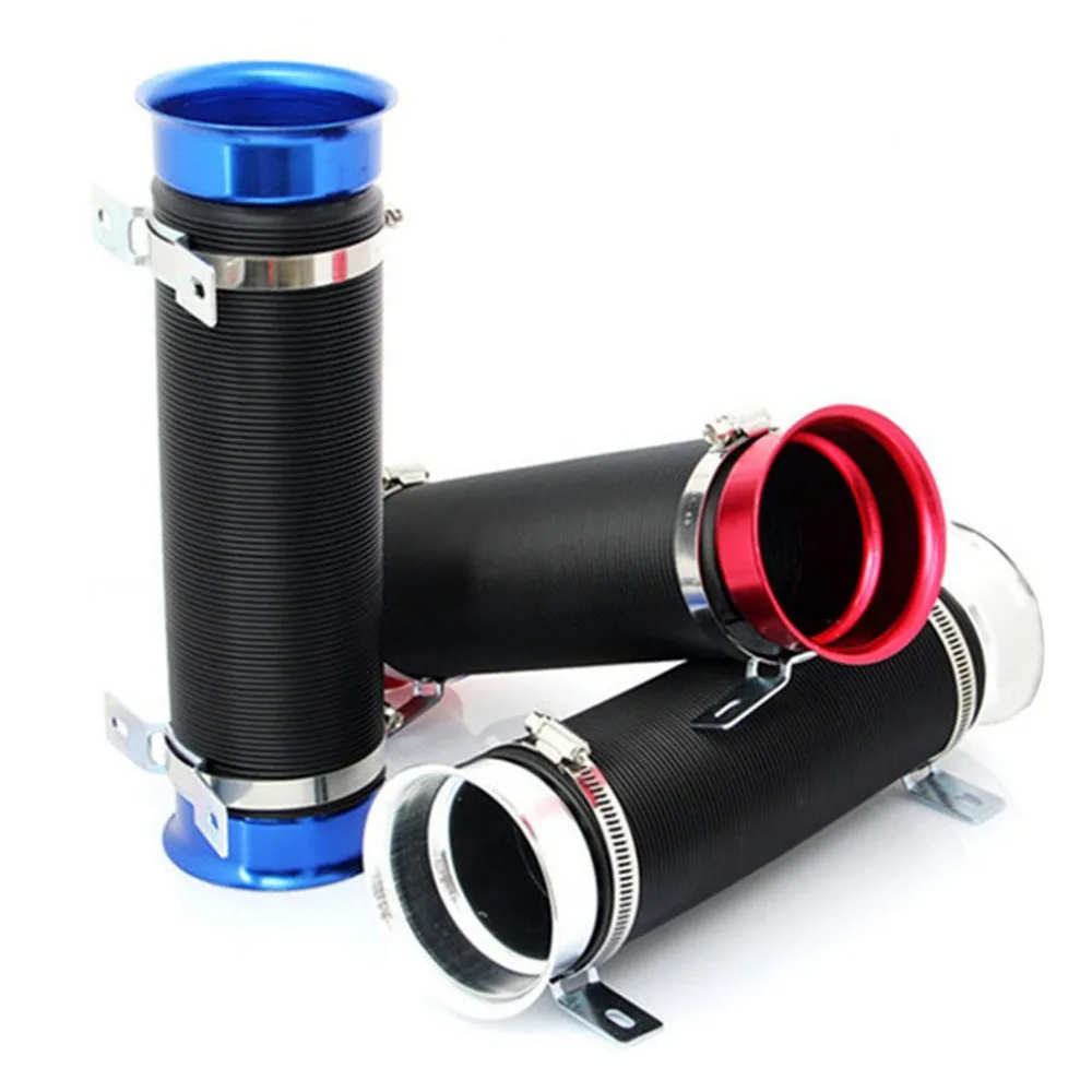 

Car Modification Supplies Telescopic Tube Ventilation Tube Flexible Intake Air Pipe 76MM Expandable Cold Air Intake Kit Hot Sell