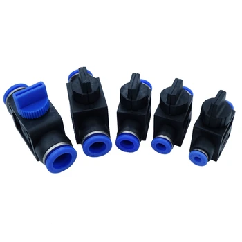 

Air Pneumatic Hand Valve Push In Fitting Shut Off Valve 4 6 8 10 12 mm