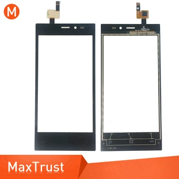 

10PCS/Lot Top Quality 4.5"For M4 4445 SS4445 Touch Screen Digitizer Front Glass Panel Sensor Black Color