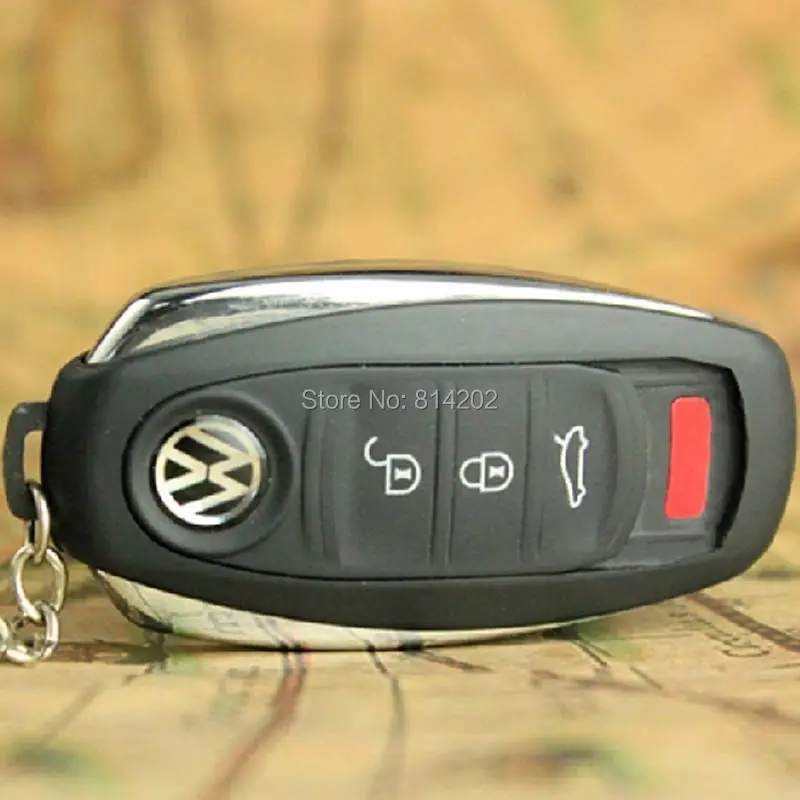 VW Car Key USB Electronic Cigarette Lighter Rechargeable Battery Power