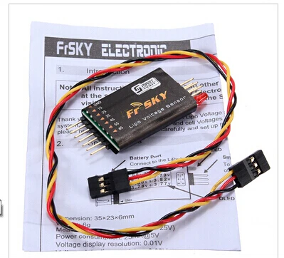 Frsky FLVSS Lipo датчик напряжения и дисплей для двухсторонней телеметрической системы