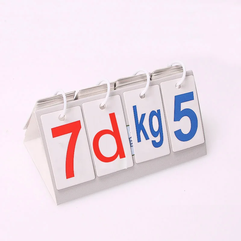 Portable Multifunctional Table games 4 Digit Board Game Scoreboard Entrance Examination Referee Countdown Soccer Football