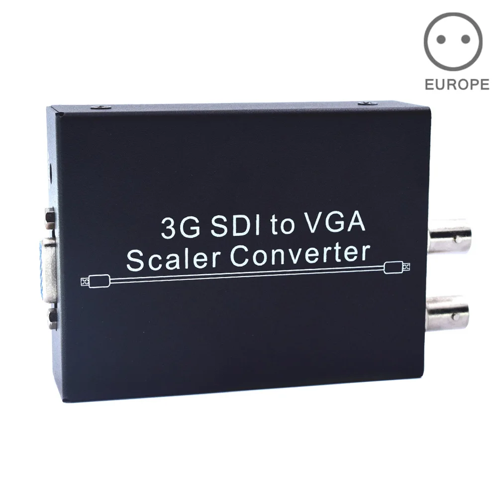 

3G SDI to VGA +SDI Scaler Converter 3G HD SD 2.97Gbps Loop Output JLRJ88