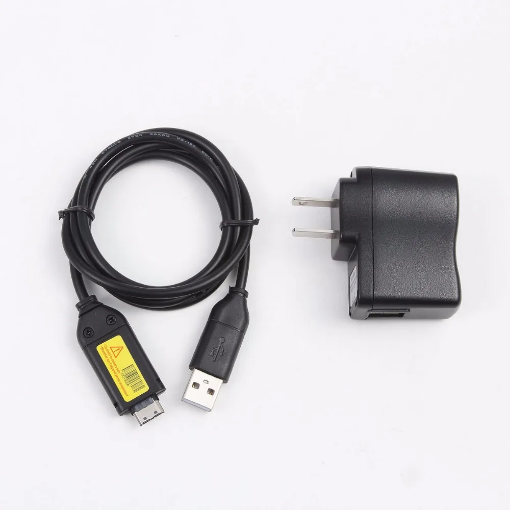 삼성 SH100 SL105 SL102 카메라용 USB AC 벽 배터리 전원 충전기 어댑터
