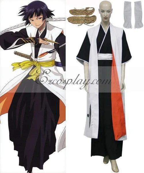 Bleach 2nd Division Captain Soi Fon Cosplay Costume E001 In Anime 