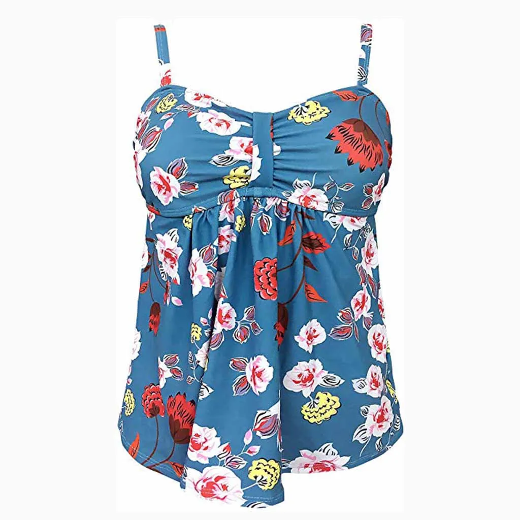 

One Piece Swimsuit Women Swimwear Girl Swimming Print Tankini Plus Size Push Up Beach Bikini Sets Mayo stroje k pielowe damskie