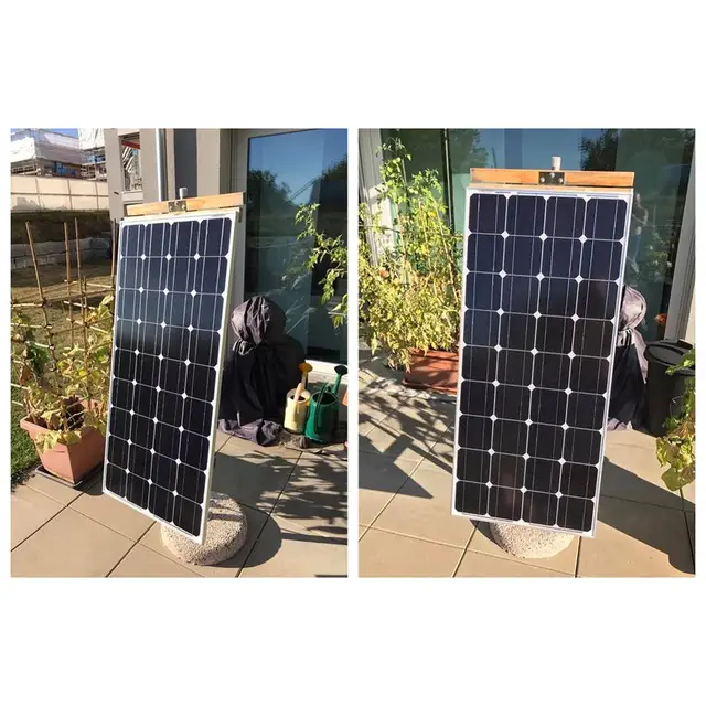 DOKIO 100W 18V Rigid Solar Panel waterproof Solar Cell For Home/Boat monocrystalline 100W Black Solar Panels charger Solar 6