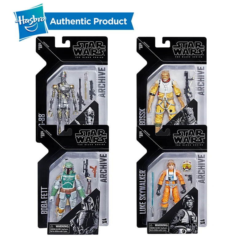 Hasbro Star Wars The Black Series Archive 6-Inch Luke Skywalker Action Figure Collectible Toy image 6