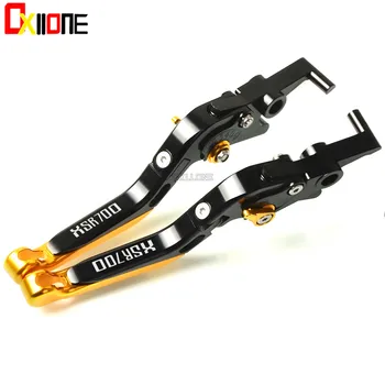 

Motorcycle For Yamaha XSR 700 ABS XSR 700ABS 2016 CNC Aluminum Adjustable Extendable Brake Clutch Lever WITH XSR 700 LOGO
