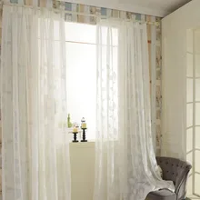 Высокое качество, вышивка листьями, тюль, занавеска для окна, для гостиной, спальни