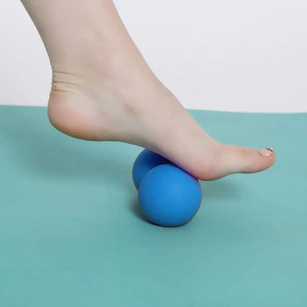 Массажный мяч для лица, тела, ног, облегчение боли, Йога, упражнения, фитнес-шарики, уход за лицом, роликовый инструмент