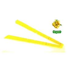 204 pairs/lot aromatherapy ear candle,bergamot scent, no smoke,no filters falling,trumpet beewax, ear cone,CE approval