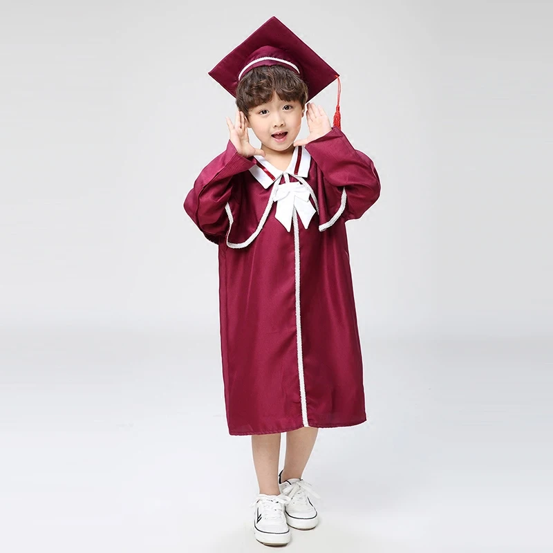 Amazon.com: GraduationMall Kindergarten Graduation Cap Gown Stole Package  with 2024 Tassel, Certificate Black Small 27(3'6