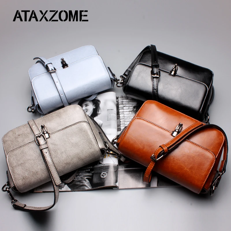 Small Genuine Leather Shoulder Bags Casual Simple Mini Crossbody Bags for Women 2018 Office Ladies Clutch Bag bolsa feminina Small Genuine Leather Shoulder Bags Casual Simple Mini Crossbody Bags for Women 2018 Office Ladies Clutch Bag bolsa feminina