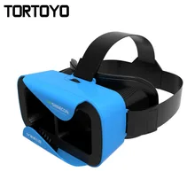 New Portable VR Shinecon Mini 3D Virtual Reality Helmet Cardboard 3D VR Glasses for iPhone Samsung Xiaomi 4.7-6 inch Smartphone
