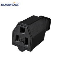 Superbat США розетка Nema 5-15R, гнездовой разъем 15A 125V
