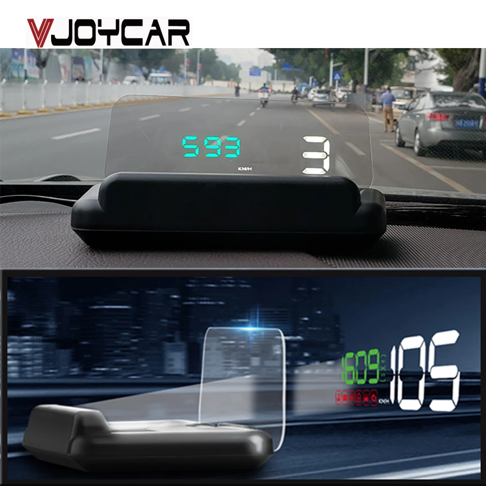 Бортовой компьютер OBD2 Hud C500 автомобильный измеритель скорости лобовое стекло