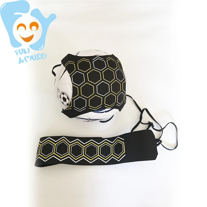 Children Soccer Juggling Bags Auxiliary Circling Belt Kids Football Training Equipment Soccer Kicking Ball Trainer