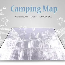 Туристические коврики Портативный детская кровать подкладка свет складная палатка кровать Открытый шезлонге Пикник Йога сна Коврики деревьев Алюминий Фольга Пеший Туризм