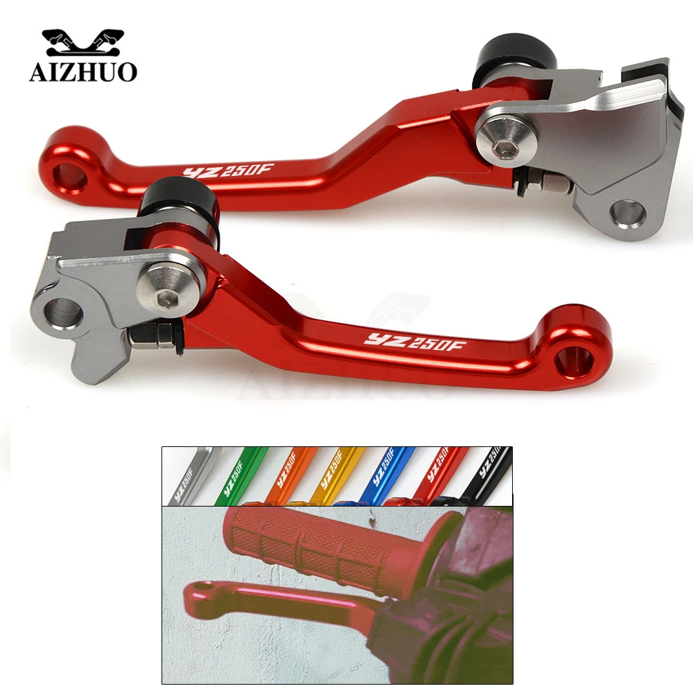 CNC Pivot Brake Clutch Levers For YAMAHA YZ 250F//YZ 450F 09-17