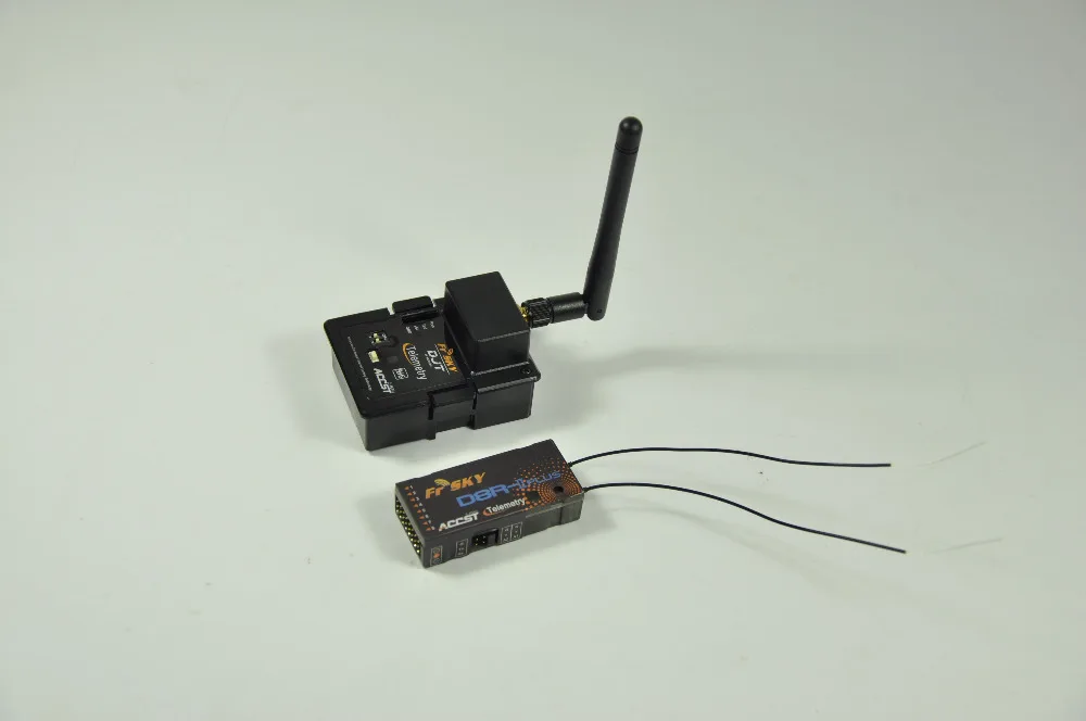 Комбинированный комплект FrSky DJT 2 4 ГГц для JR w/ Module D8R II Plus приемника совместимый с DFT