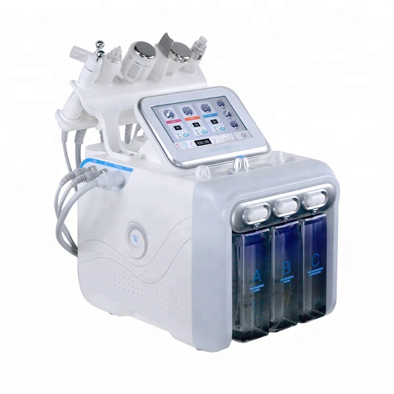 

6 in 1 whitening south korean machine carel machine skin tightening skin care skin clean oxygen machine for facial care