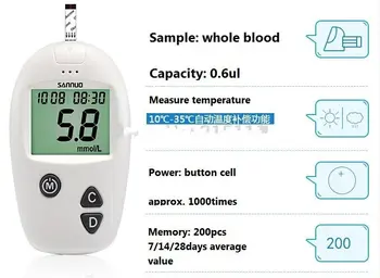 

Adult Household Blood Glucose Meter Diabetes Accurate Blood Glucose Glucometer