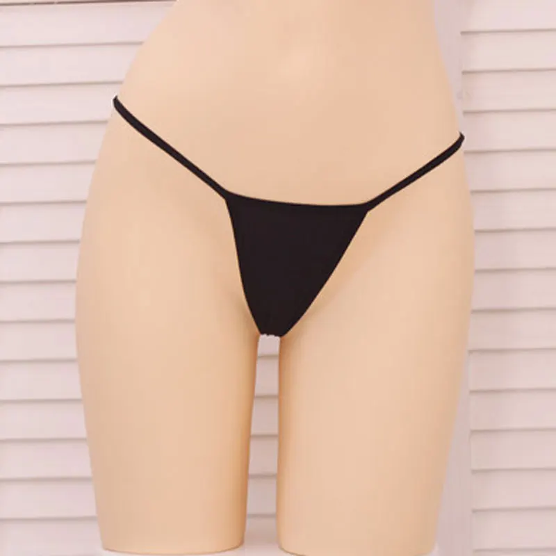 

Sexy low-Rise Ice Silk Transparent Sexy G-string Panties Sexy G string Micro Thong T-back Women Knickers Smooth Briefs Gay Wear