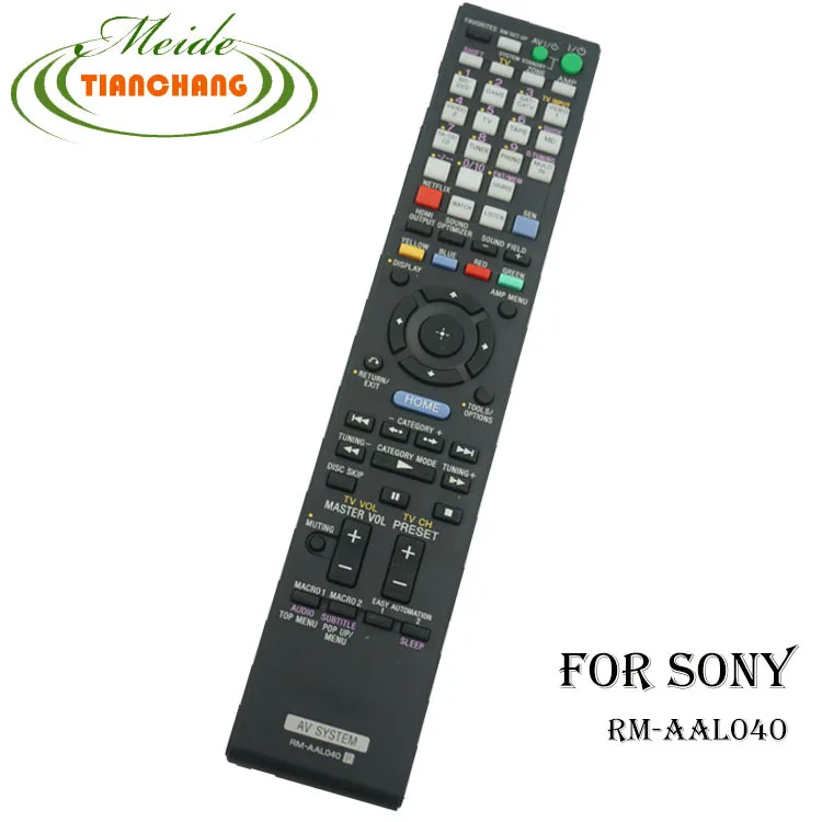 Новый оригинальный rm-aal040 для Sony AV-ресивера Системы Дистанционное управление |