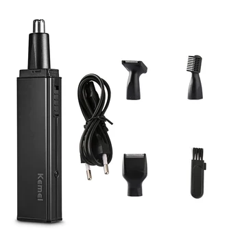 

Electric Nose Trimmer USB Rechargeable Men Shaver Razor Set Hair Removal Sideburns Ear Eyebrow Beard Trimer 4 In 1 Face Care
