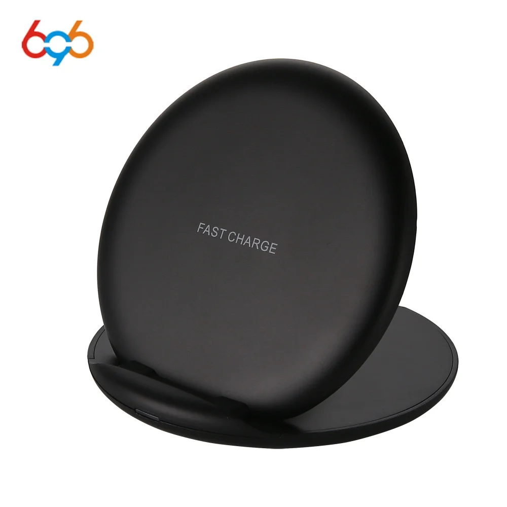 696 Q900 Fast Wireless Charger Convertible For Samsung Galaxy S8+ plus / S8 Note8 S7 edge Note5 EP-PG950 Qi Pad | Мобильные телефоны