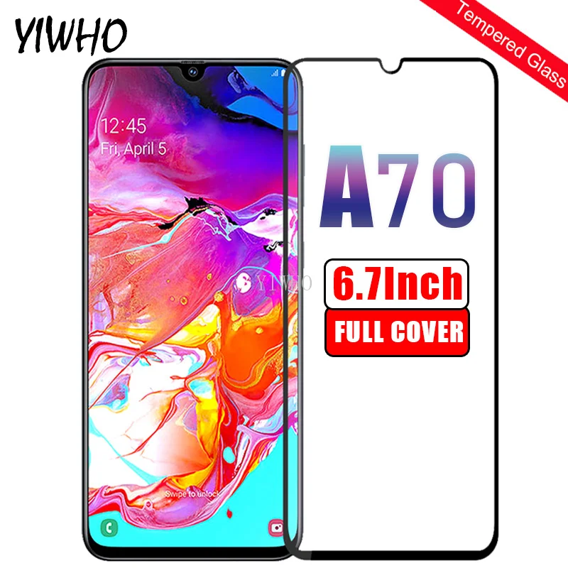 

Tempered Glass for Samsung Galaxy A70 2019 Case Glass Screen Protector on For Samsung A70 SM-A705F/DS A 70 A705f 70a 6.7"Cover