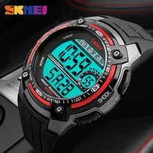 SKMEI уличные спортивные часы для мужчин хронограф водонепроницаемые ударные цифровые часы наручные часы Мужские Relogio Masculino 1203