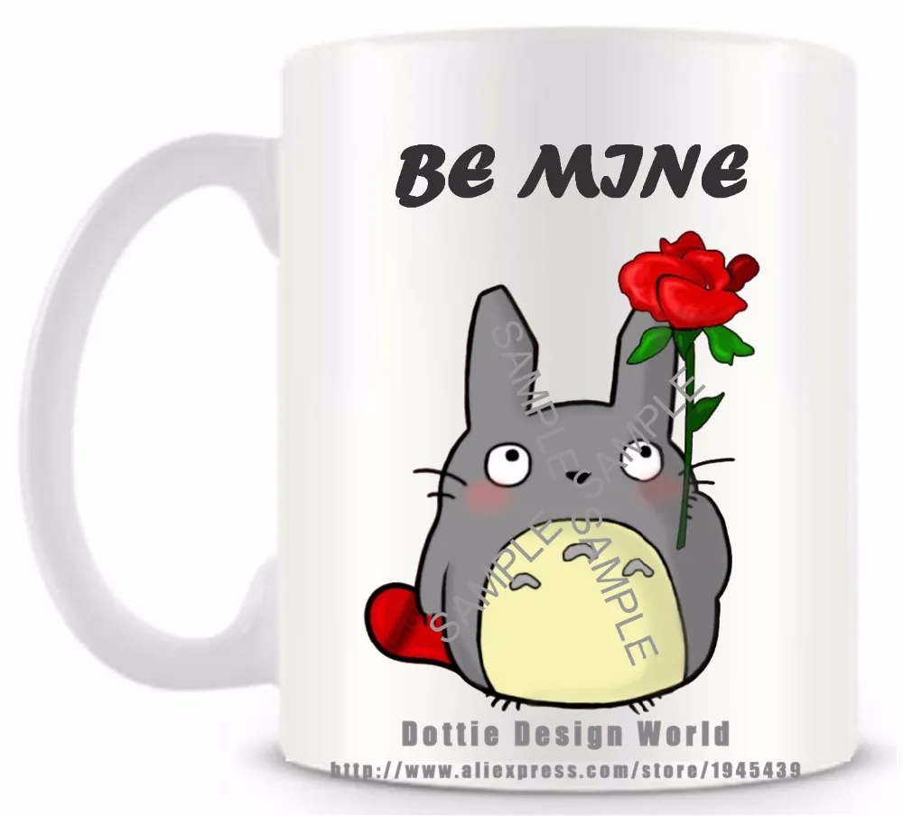 My Neighbor Totoro Be Mine кружка чашка 11 унций Веселые дорожные керамические белые кофейные