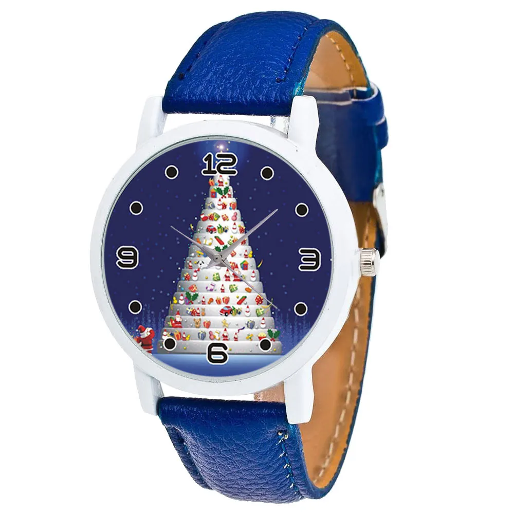 

Women Watch Christmas Diamond Leather Band Analog Quartz Vogue Wrist Watches Gif relogio feminino woman watch 2018 Ladies Watch